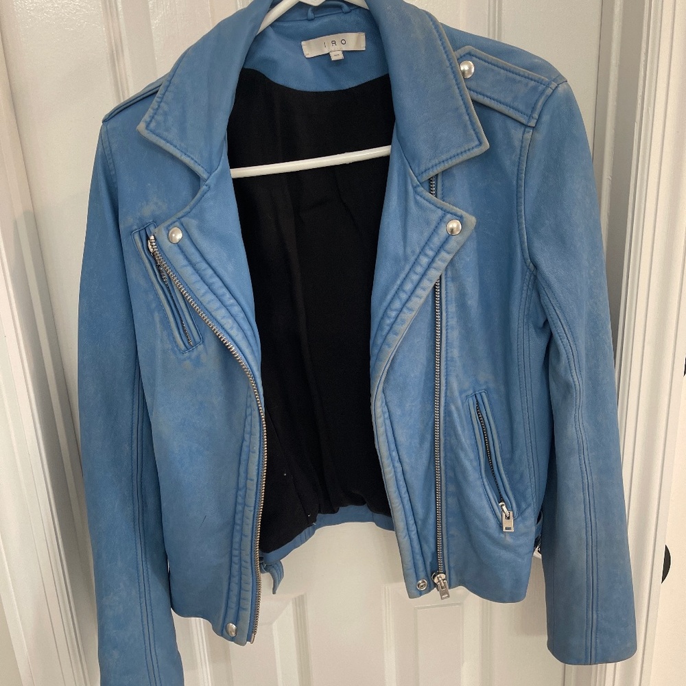 IRO LEATHER JACKET